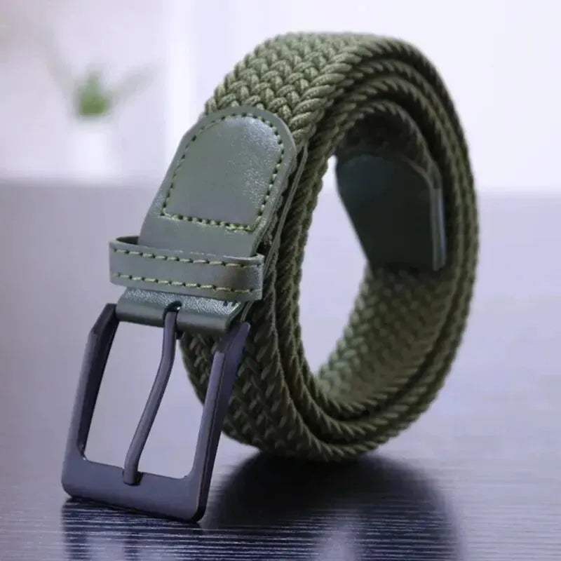 Vert Ceintures Marron Homme Tressée Ma boutique