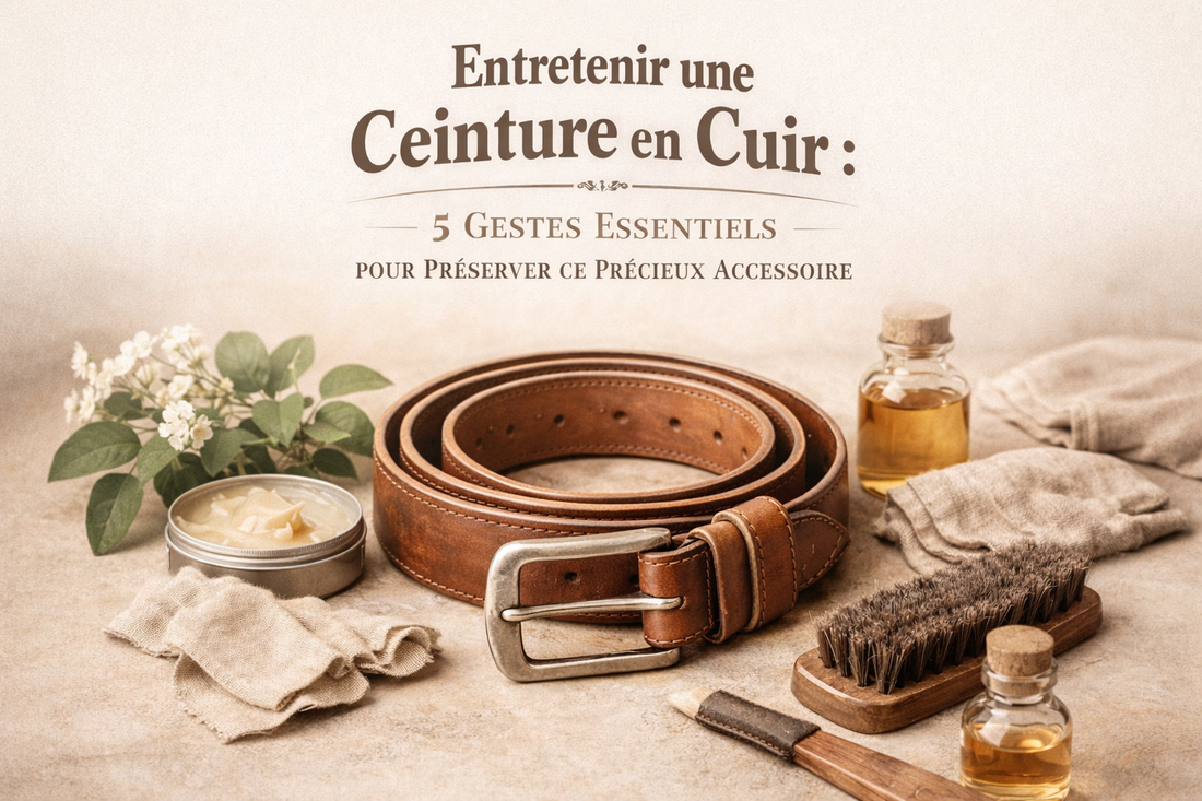 Entretenir une Ceinture en Cuir : 5 Gestes Essentiels pour Préserver ce Précieux Accessoire