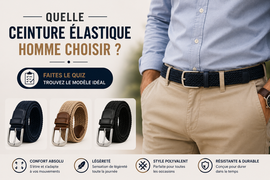 Quelle Ceinture Tressée Homme Choisir