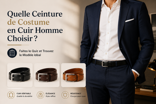 Quelle Ceinture de Costume en Cuir Homme Choisir
