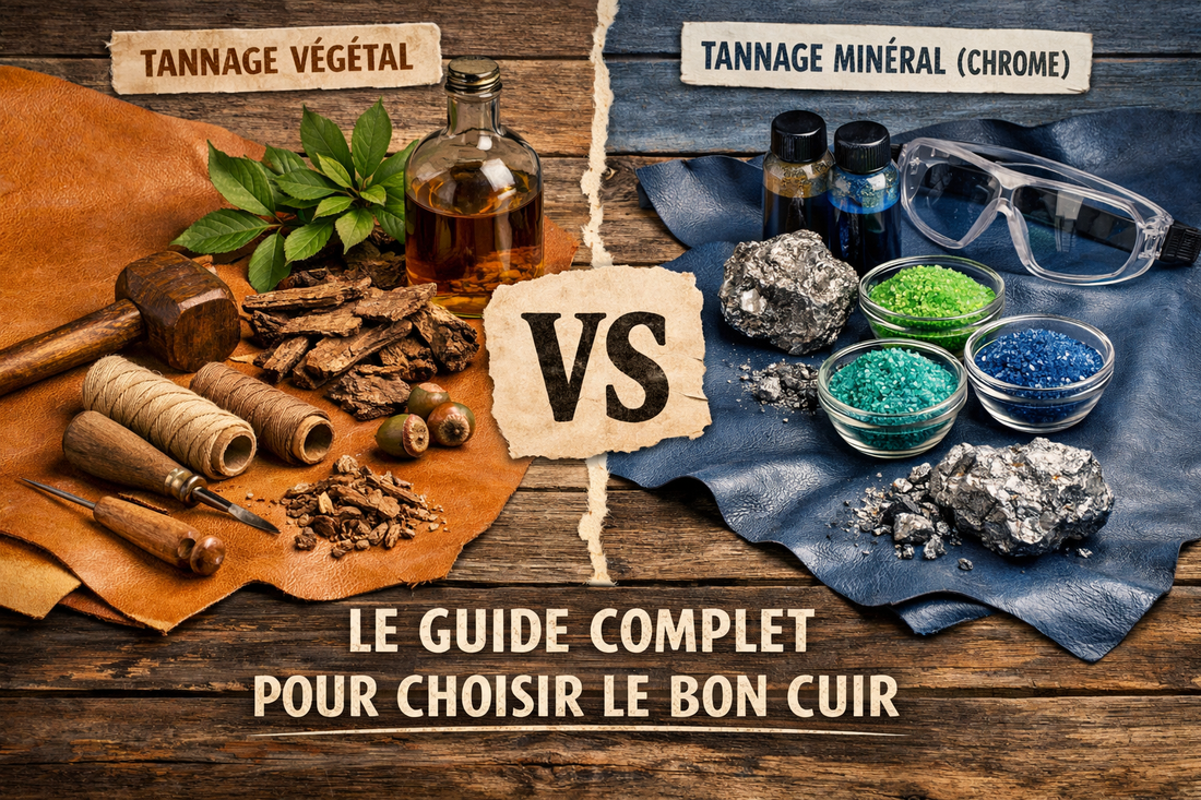 Tannage végétal ou minéral (chrome)  le guide complet pour choisir le bon cuir