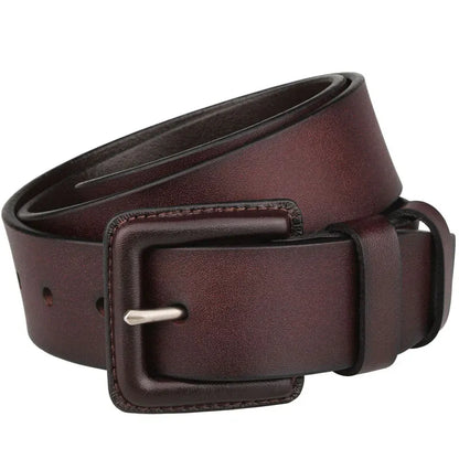 3.8cm wide Designer Belts Men High Quality Genuine Leather Military waist Belt without metal  130CM 140 150 160cm CeinturesCuir