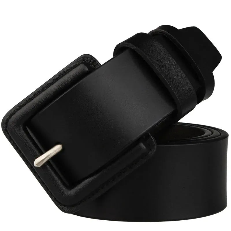 3.8cm wide Designer Belts Men High Quality Genuine Leather Military waist Belt without metal  130CM 140 150 160cm CeinturesCuir