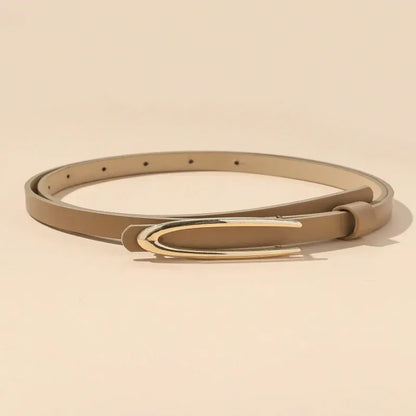 khaki / 105CM A slender waist belt for women, which is a decorative corset and a versatile piece that can be paired with skirts, suits, shirts CeinturesCuir