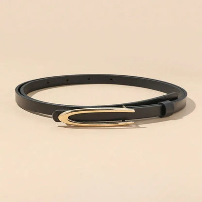 black / 105CM A slender waist belt for women, which is a decorative corset and a versatile piece that can be paired with skirts, suits, shirts CeinturesCuir
