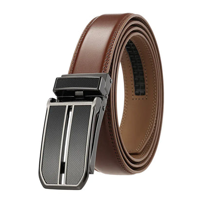 Marron / 130cm Ceinture Ajustable Sans Trou Cuir Ma boutique