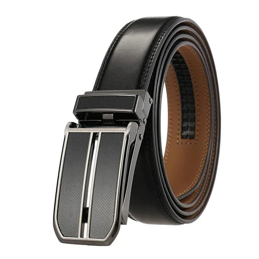 Ceinture Ajustable Sans Trou Cuir pour Homme – Élégance et Confort 