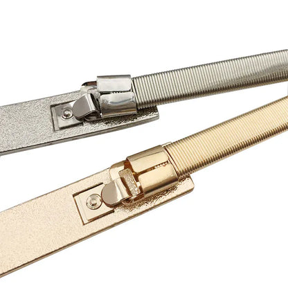 ceinture argentée femme CeinturesCuir