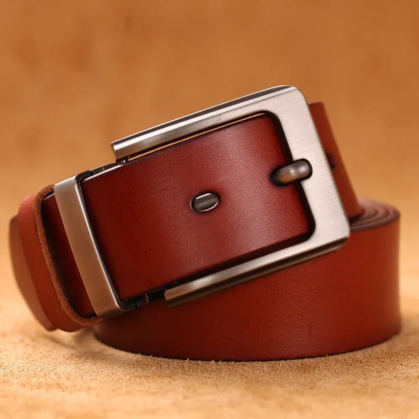 Marron / 115cm Ceinture Artisan Cuir Homme Ma boutique