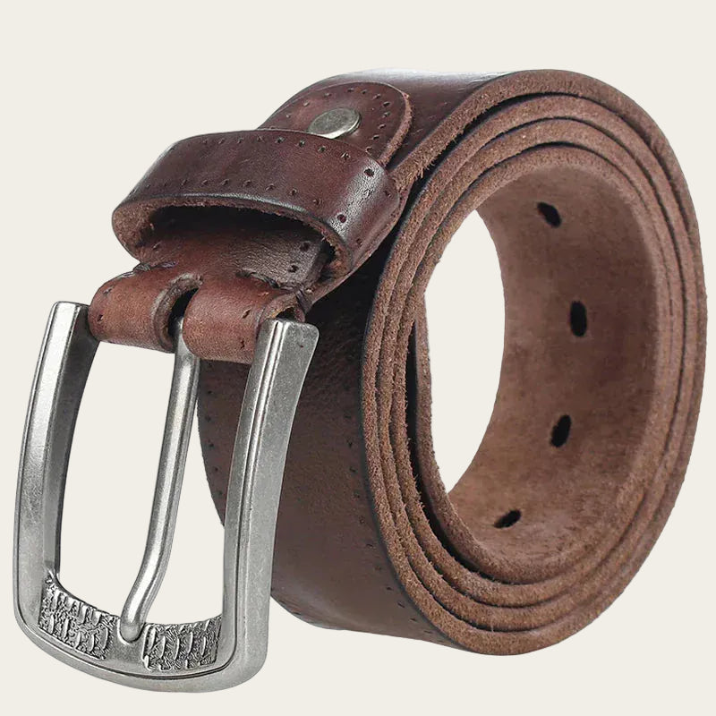 Ceinture Artisanale en Cuir Pleine Fleur Ma boutique