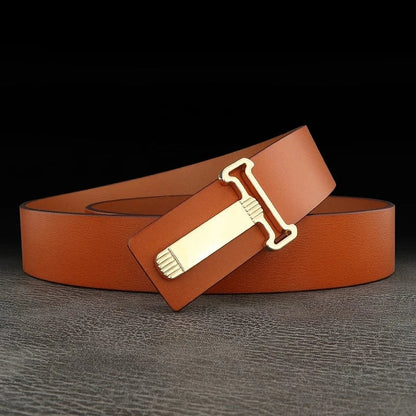 Orange - Boucle Doré / 105CM ceinture artiste homme - Lettre T Ma boutique