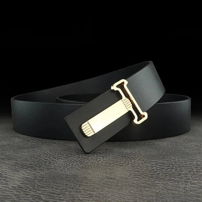 Noir - Boucle doré / 125cm ceinture artiste homme - Lettre T Ma boutique