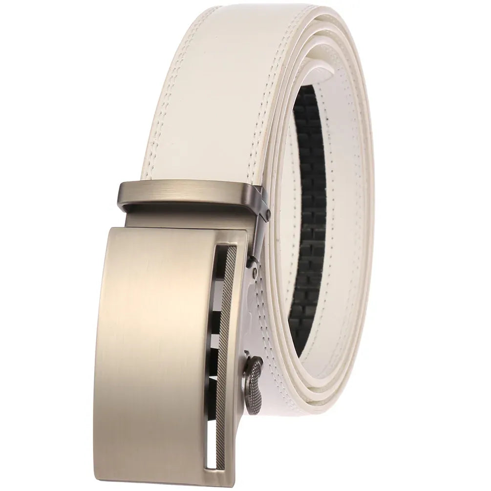 style 9 / 130cm Ceinture automatique Blanc Ma boutique