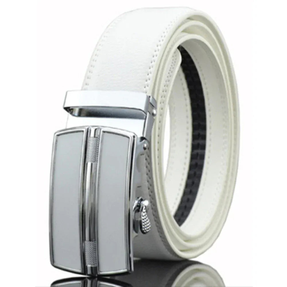 style 5 / 110cm Ceinture automatique Blanc Ma boutique