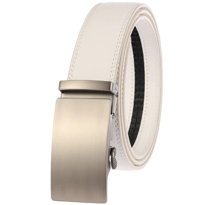 style 1 / 110cm Ceinture automatique Blanc Ma boutique