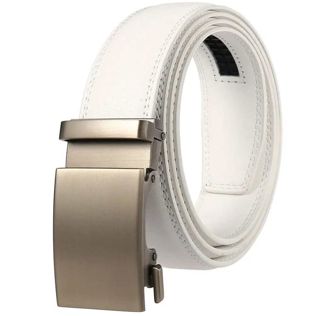 style 11 / 130cm Ceinture automatique Blanc Ma boutique