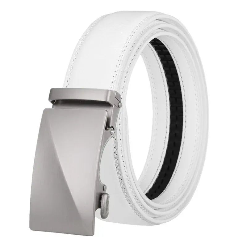 style 14 / 130cm Ceinture automatique Blanc Ma boutique
