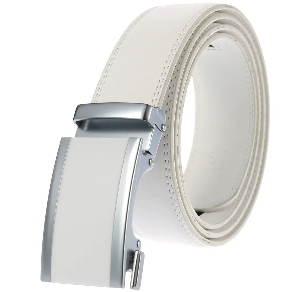 Ceinture automatique Blanc Ma boutique
