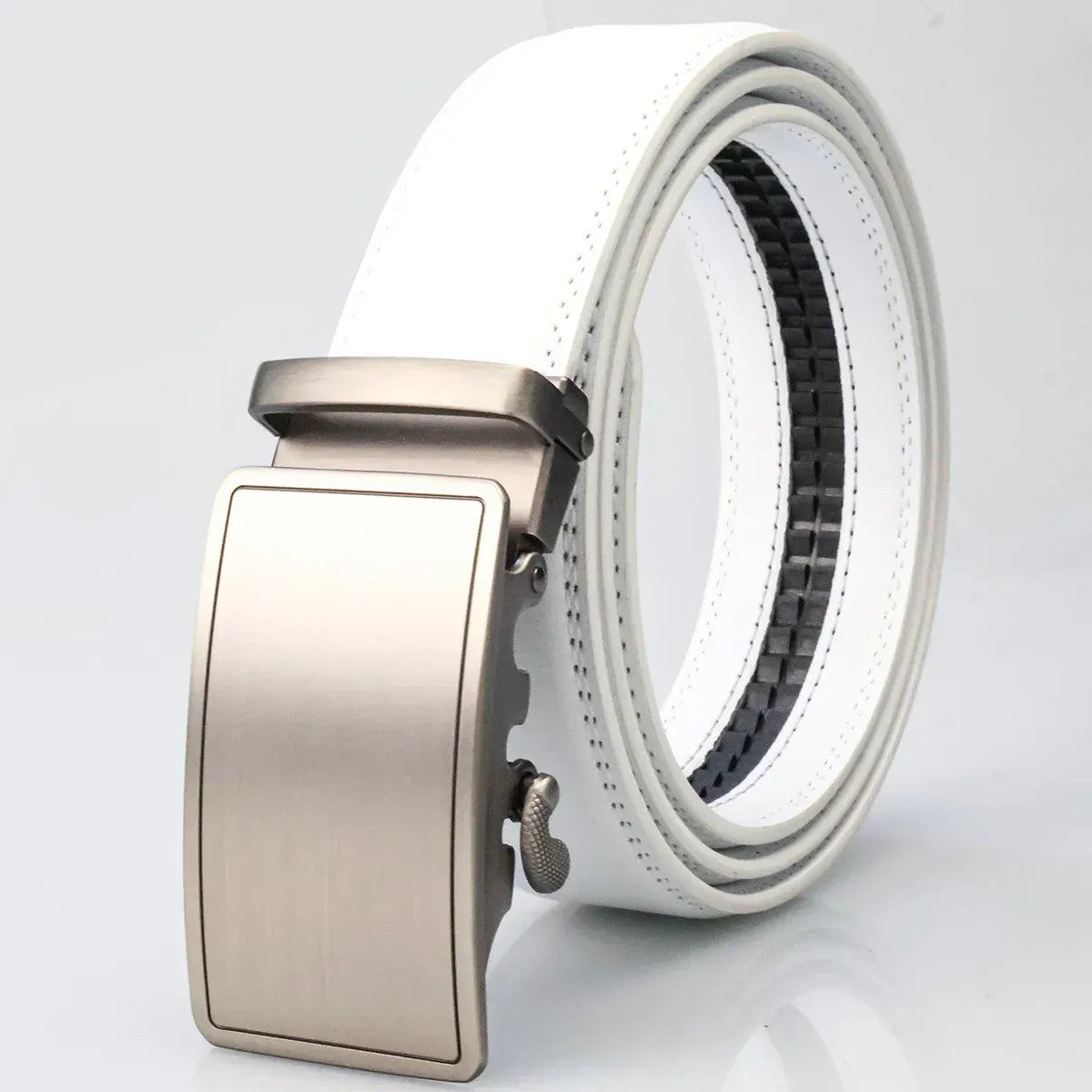 05 / 110cm Ceinture Automatique Blanche Ma boutique