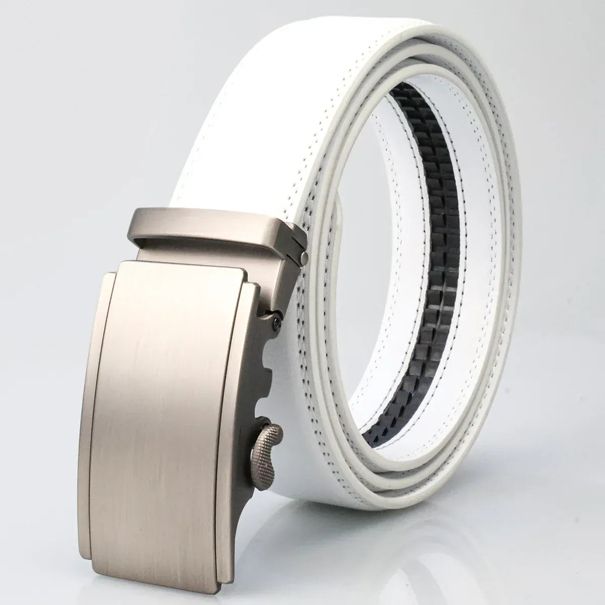 02 / 110cm Ceinture Automatique Blanche Ma boutique