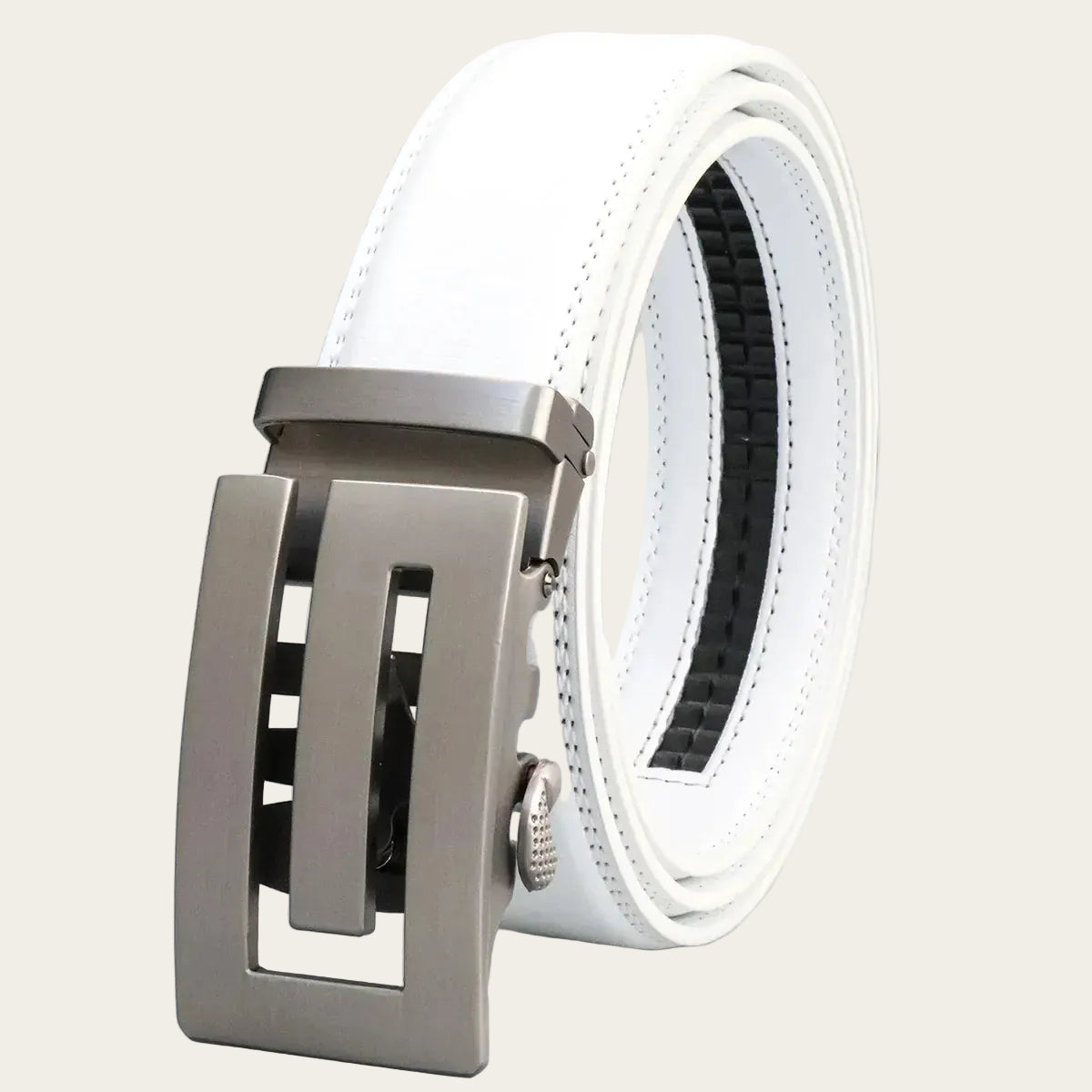 07 / 110cm Ceinture Automatique Blanche Ma boutique