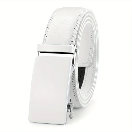 Ceinture Automatique Homme Blanc : L'Élégance Masculine Réinventée 120cm