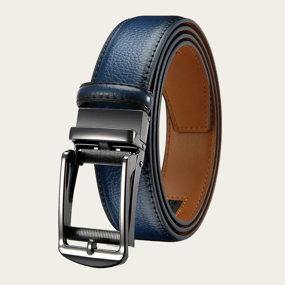 Bleu / 135cm Ceinture Automatique Marron Système Click Moderne Ma boutique