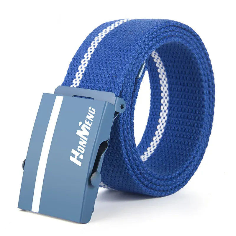 Bleu Ceinture Automatiques Homme Tissus Ma boutique