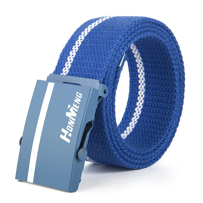 Bleu Ceinture Automatiques Homme Tissus Ma boutique