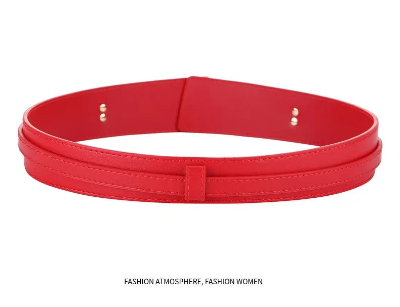 Ceinture blanche large femme pour robe CeinturesCuir