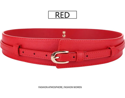 Ceinture blanche large femme pour robe CeinturesCuir