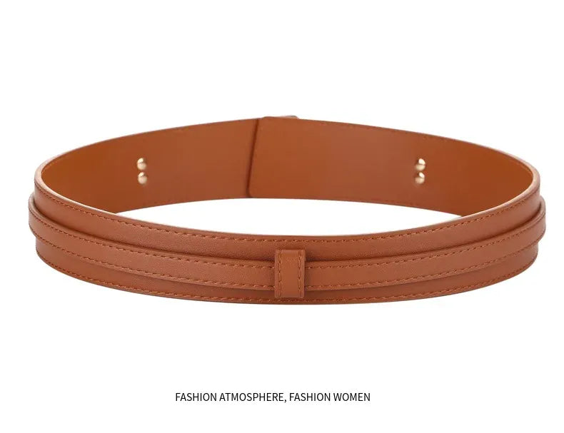Ceinture blanche large femme pour robe CeinturesCuir