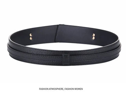 Ceinture blanche large femme pour robe CeinturesCuir