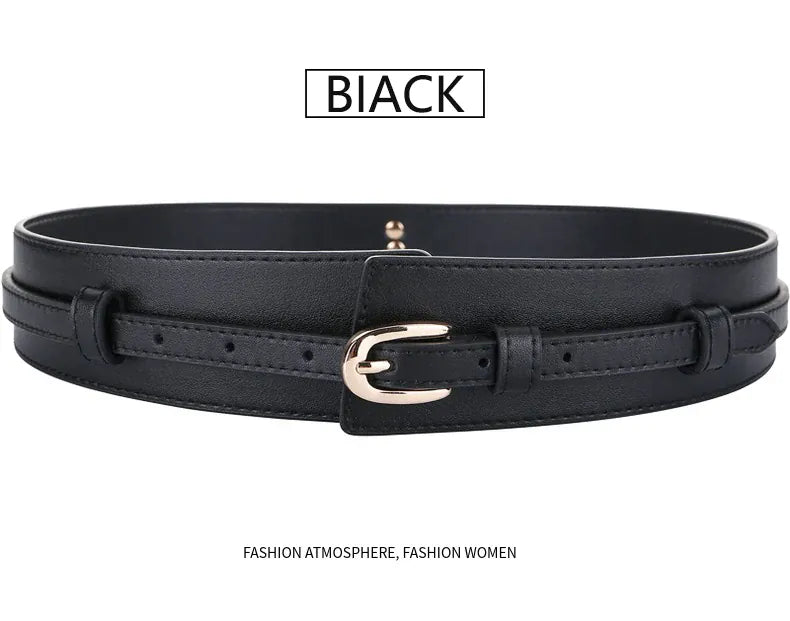 Ceinture blanche large femme pour robe CeinturesCuir