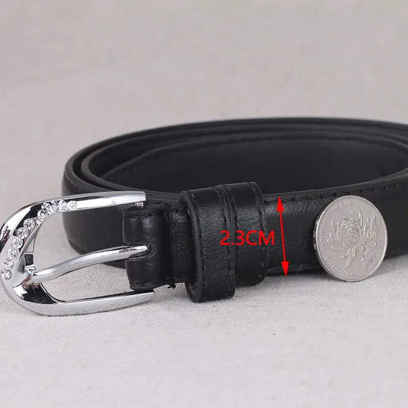Ceinture blanche pour femme CeinturesCuir