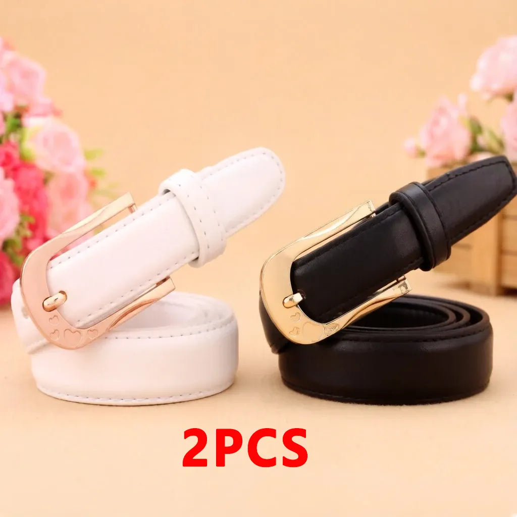 C-G / 100cm Ceinture blanche pour femme CeinturesCuir