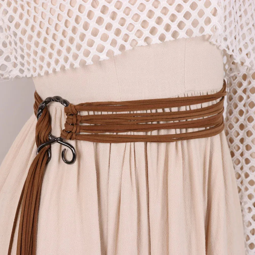 Brown ceinture bohème chic CeinturesCuir