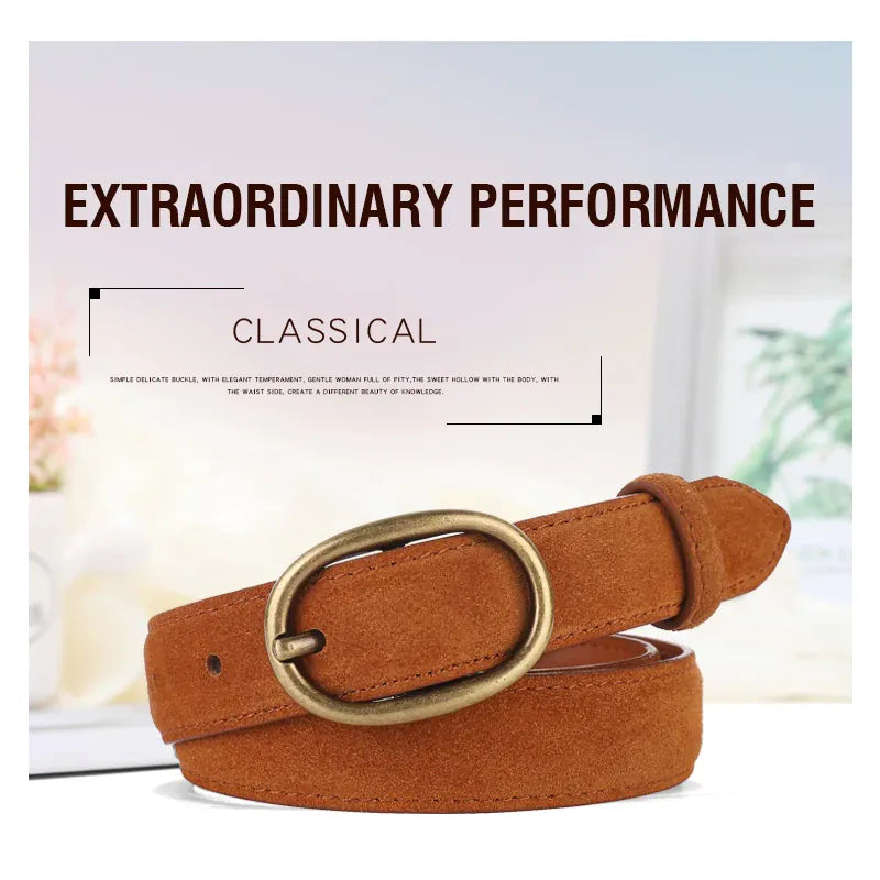 Ceinture camel femme CeinturesCuir