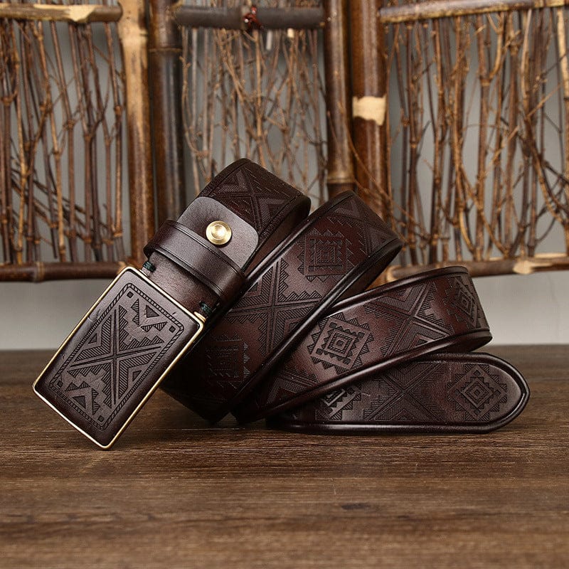 Ceinture Casual Chic Homme Cuir Ma boutique