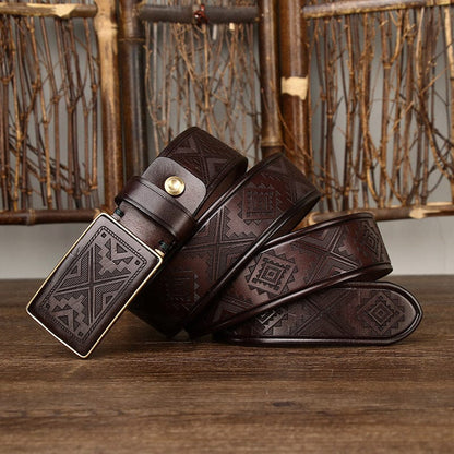 Ceinture Casual Chic Homme Cuir Ma boutique