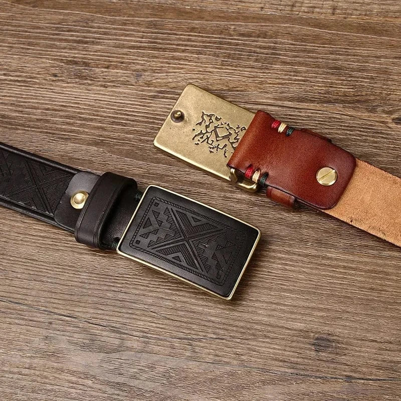 Ceinture Casual Chic Homme Cuir Ma boutique
