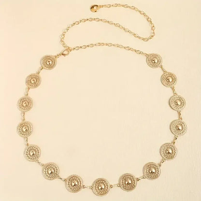 Ceinture chaine argent CeinturesCuir