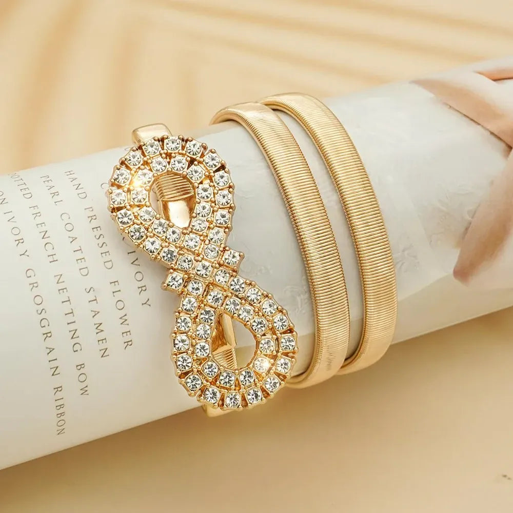 Gold / 70cm Ceinture chaine or CeinturesCuir