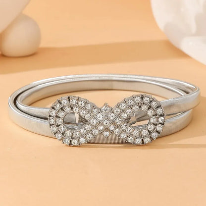 Silver / 70cm Ceinture chaine or CeinturesCuir