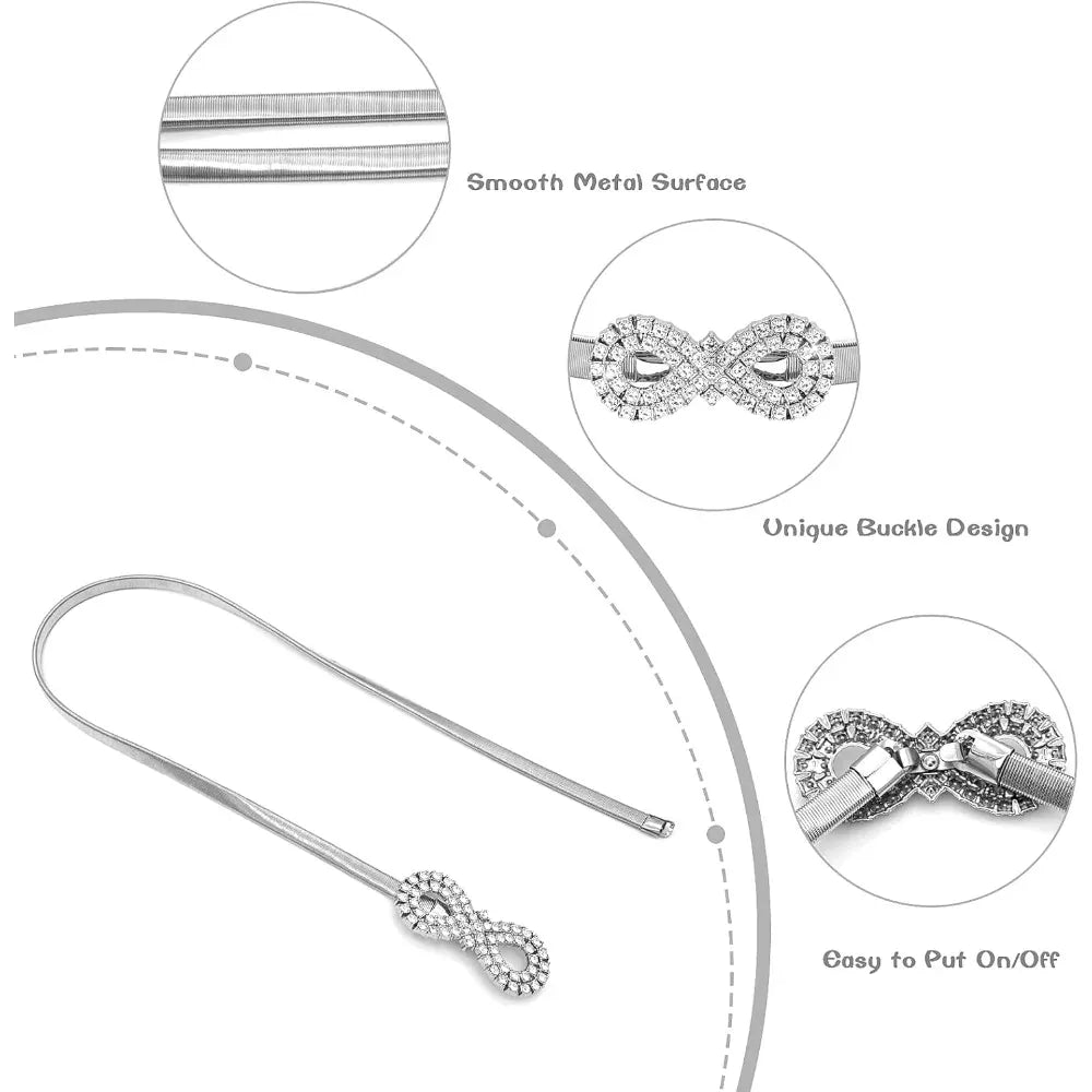Ceinture chaine or CeinturesCuir