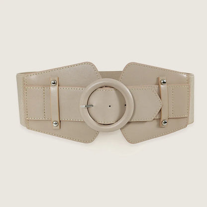 khaki belt / 77x7.5cm Ceinture corset cuir CeinturesCuir