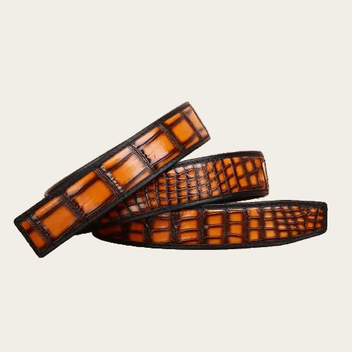 Ceinture Croco Relief Homme Ma boutique