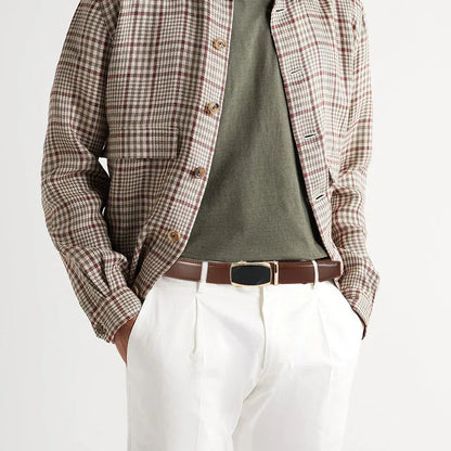 Ceinture cuir avec boucle automatique en alliage de zinc Ma boutique