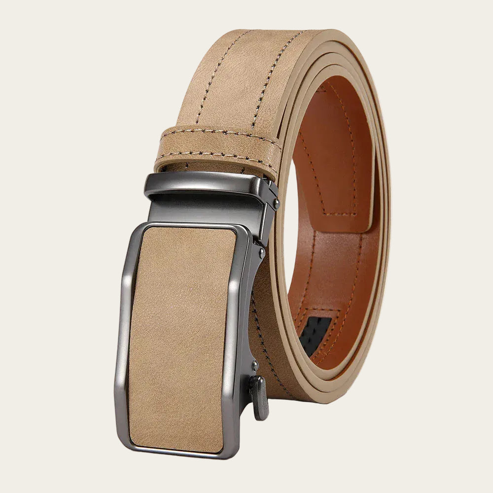 40ZDK679WBE / 125cm Ceinture Cuir Camel Homme Style Décontracté Chic Ma boutique