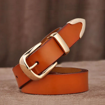 Camel / 115cm Ceinture Cuir Femme Ma boutique